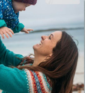 Alpine Short Cardigan Emerald