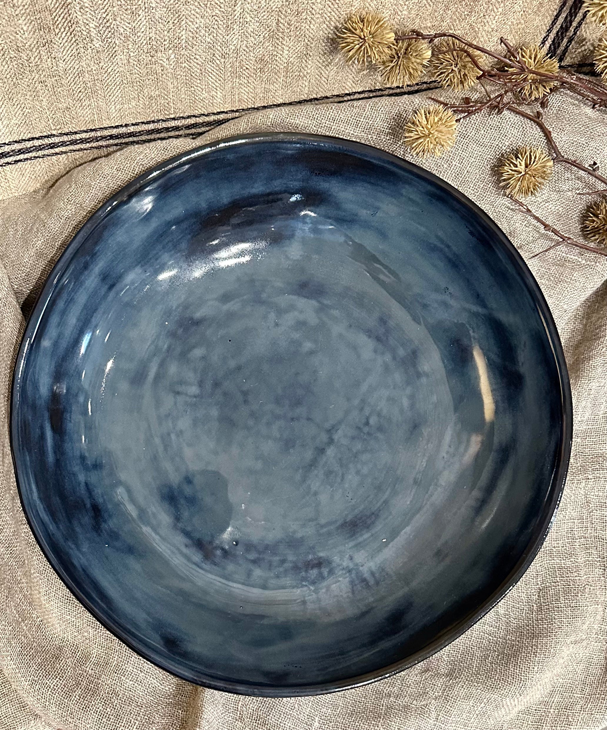 Batch Round Serving Platter