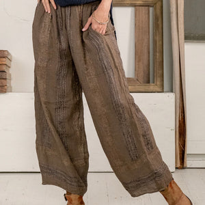Pantalone Ragu - Riga Rapallo/Fossile