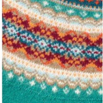 Alpine Short Cardigan Emerald