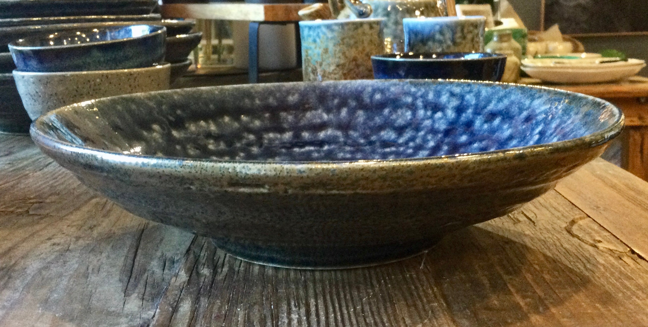 Iroyu Blue - deep plate
